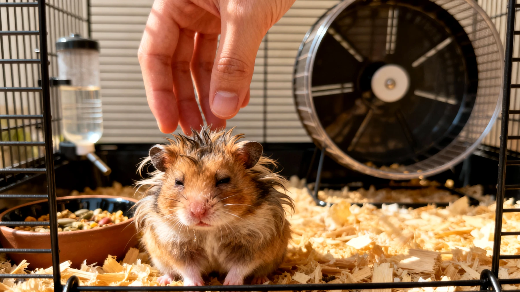 Hamster benötigen eine strukturierte tägliche Routine mit festen Fütterungs- und Aktivitätszeiten, die ihrem nachtaktiven Rhythmus entspricht, aber viele Halter stören sie tagsüber oder bieten keine ausreichende Beschäftigung während ihrer aktiven Nachtphasen"