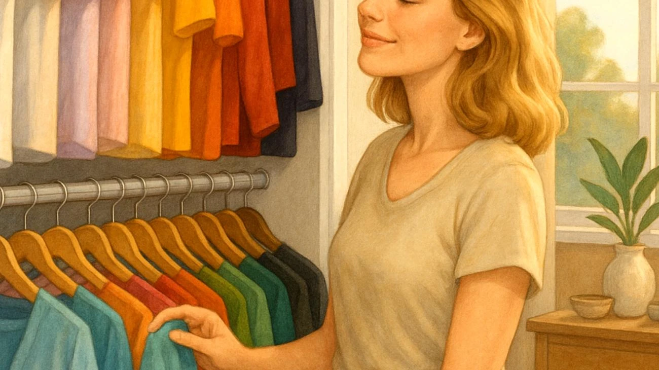 Was bedeutet es, wenn jemand seine Kleidung farblich perfekt sortiert, laut Psychologie? 2025-11-21T07:46:34.555Z"